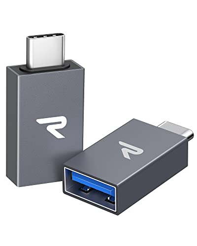 Rampow USB Type C USB 変換アダプタ二個セットOTG対応 MacBook, iPad Pro, Sony Xperia XZ/XZ2, Samsung S10などタイプc多機種対応 USB