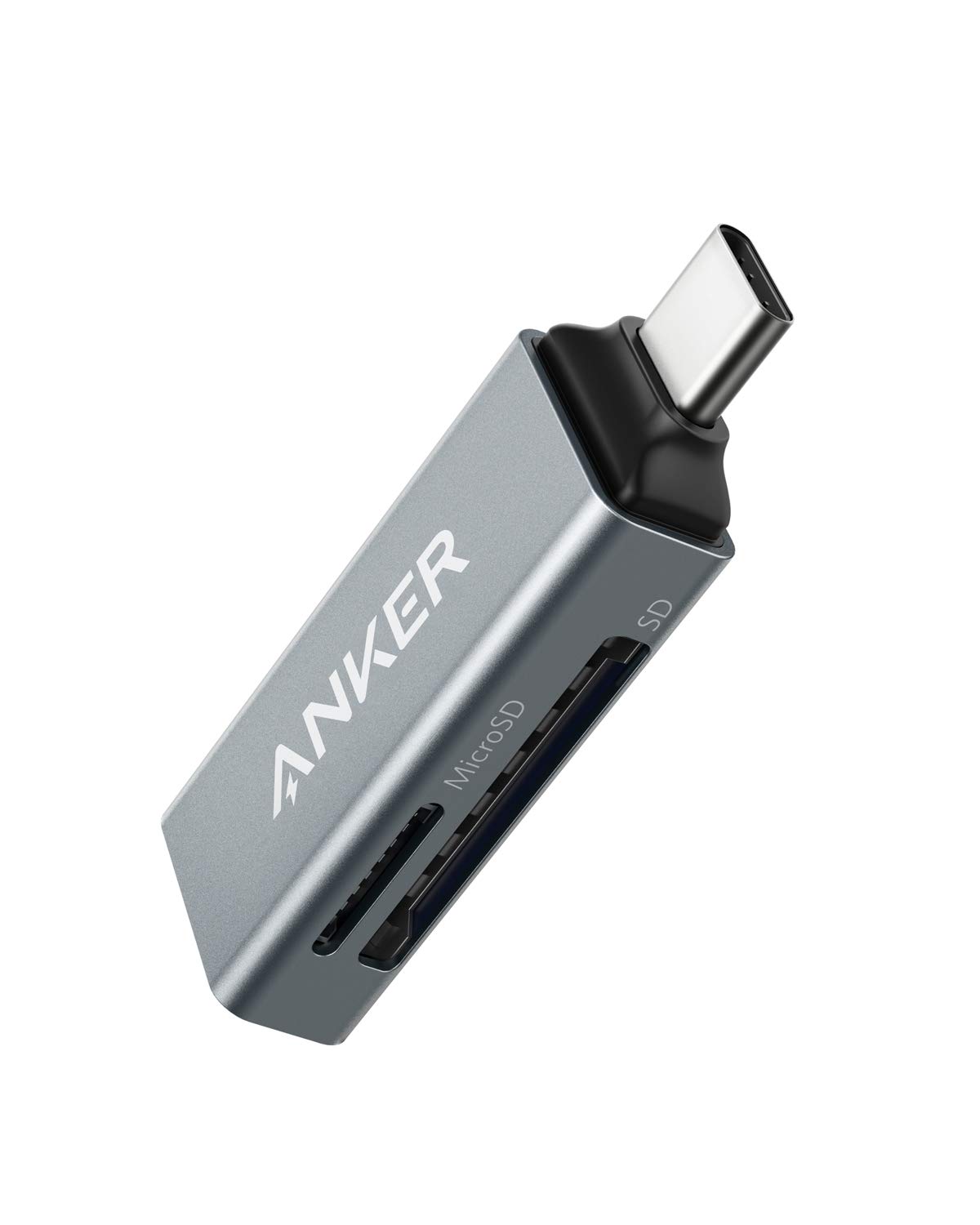 Anker USB-C 2-in-1 カードリーダーSDXC / SDHC / SD / MMC / RS-MMC / microSDXC / microSDHC / microSD / UHS-Iカード対応