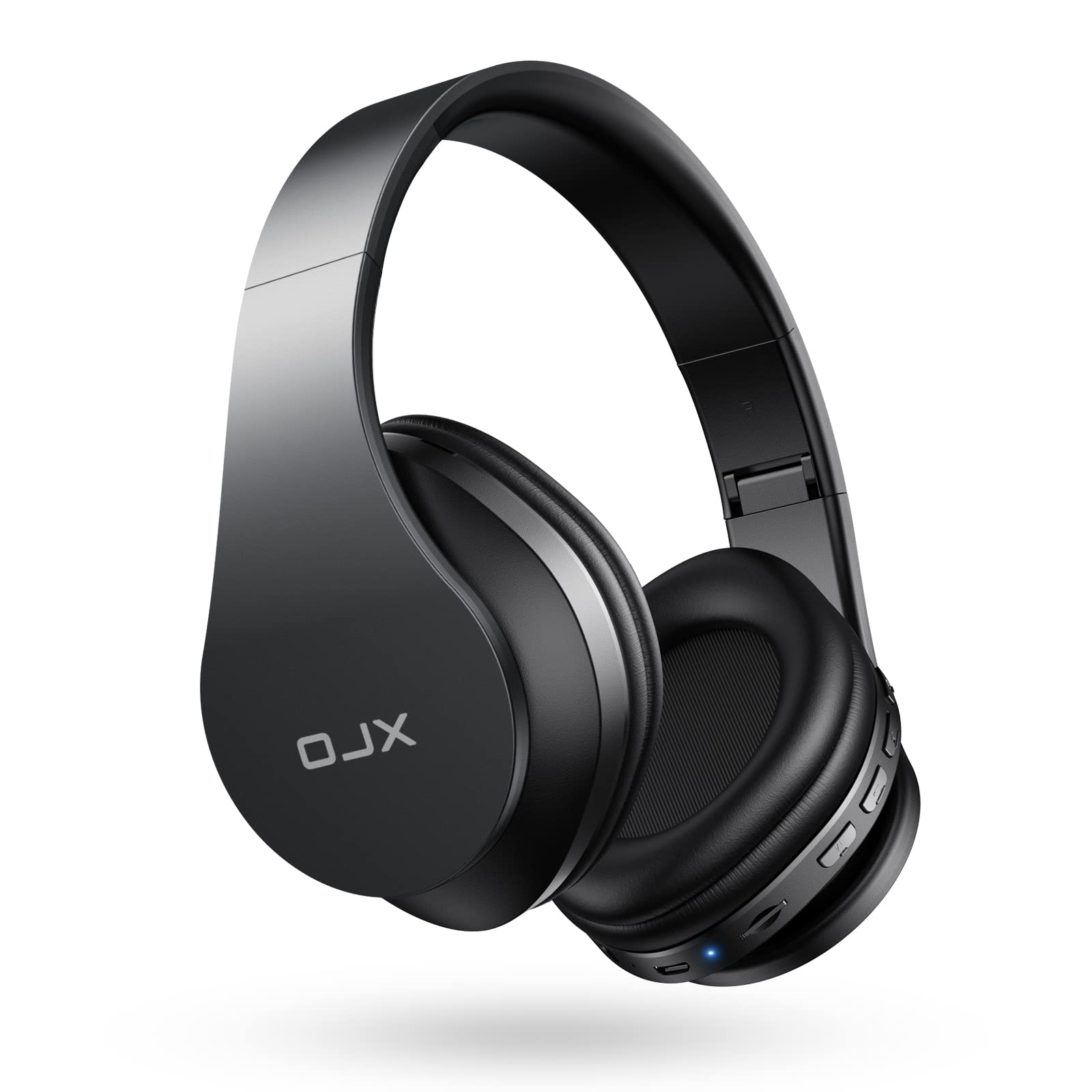 OJX Bluetooth5.3 ワイヤレスヘッドホンヘッドホン bluetooth ワイヤレス マイク付き ヘッドフォン 有線 無線 両用 高安定性 超低遅延 20