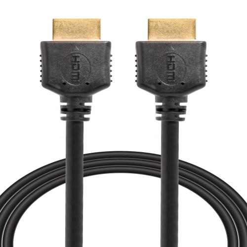 エレコム HDMI ケーブル ハイスピード HIGH SPEED with ETHERNET認証済み 3m 4K・2K 3重シールド 金メッキ ARC テレビ・パソコン・ゲーム機など対応 黒 DH-H