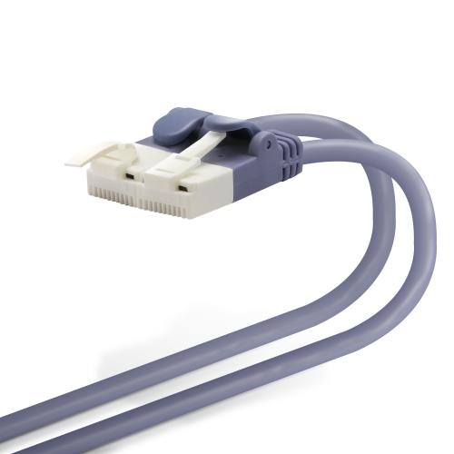エレコム LANケーブル CAT6 0.5m ツメが折れない 爪折れ防止コネクタ やわらか ブルー LD-GPYT/BU05
