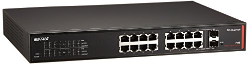 BUFFALO レイヤー2 Giga Po E スマートスイッチ 16ポート BS-GS2016P