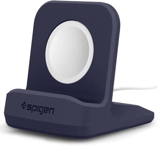Spigen Apple Watch 充電 スタンド Apple Watch Ultra 2/1, Apple Watch 10/9/8/7/6/5/SE/4/3/2/1 対応 滑り止め 充電スタンド