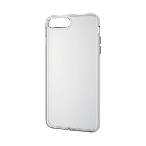 エレコム i Phone 8 Plus ケース カバー ソフト TPU素材 端子・ボタン回りまで保護する設計 i Phone 7 Plus対応 クリア PM-A17LUCTCR