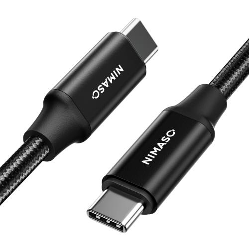 NIMASO USB C Type C ケーブル (Gen2)100W/5A急速充電 USB3.1 PD対応 4K / 60Hz 映像出力 1m タイプc ケーブル i Phone 15 シリーズ M
