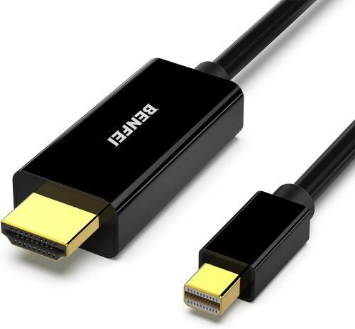 BENFEI 2個 Mini Display Port - HDMI ケーブル、1.8m Mini DP - HDMI ケーブル (Thunderbolt 2互換) Mac Book Air/Pro、