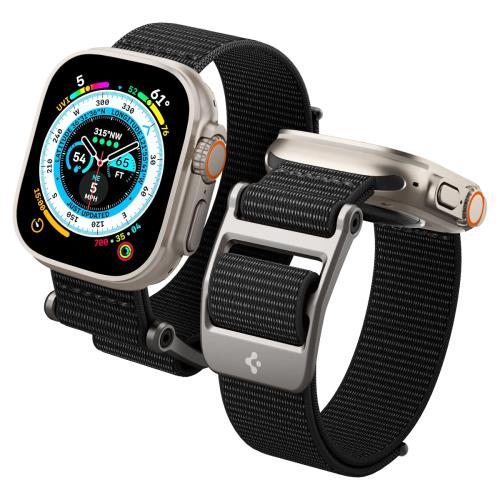 Apple Watch Ultra 2/1 49mm / Apple Watch 10 46mm バンド ナイロン Series 9/8/7/6/5/4/SE 45mm, 44mm 対応 コンパチブル