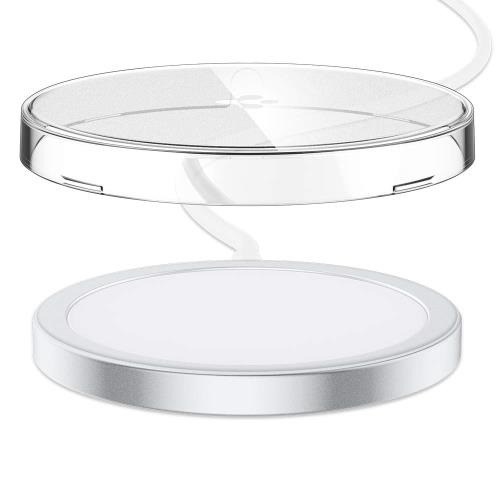 Spigen Mag Safe充電器 カバー i Phone 14 i Phone13 i Phone12 シリーズ 対応 Magsafe ケース Magsafe スタンド 磁石跡防止 スリム 耐衝撃