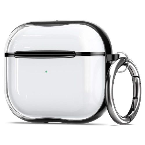 Spigen Airpods 第3世代 ケース Air Pods 3 ケース 透明 クリア ワイヤレス充電 対応 リング カラビナ付き スリム 軽量 耐衝撃 すり傷防止 ウルトラ・ハイブリッド ASD