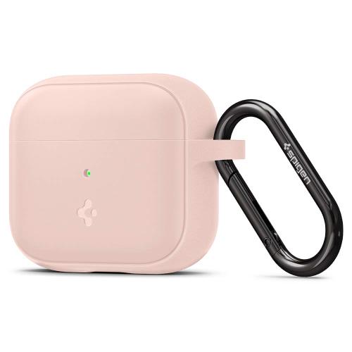 Spigen Airpods 第3世代 ケース シリコン Air Pods 3 ケース PC 二重構造 ワイヤレス充電 対応 カラビナ リング 付き 軽量 キズ防止 衝撃 吸収 シリコン・フィット A