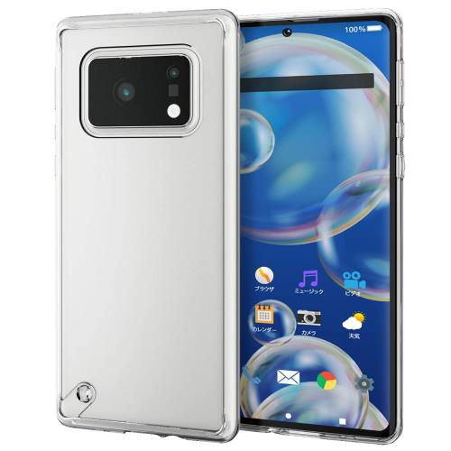 エレコム AQUOS R6 AQUOS R6 ハイブリッドケース 極み クリア PM-S211HVCKCR