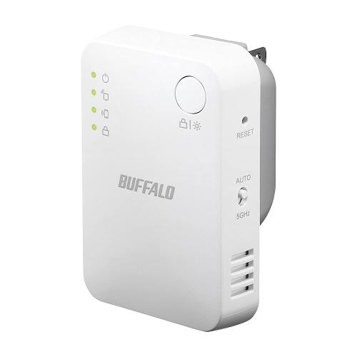 バッファロー WiFi 無線LAN 中継機iPhone 15 / 14 / 13 / SE (第三世代) / Nintendo Switch メーカー動作確認済みWi-Fi5 433+300Mbps コ