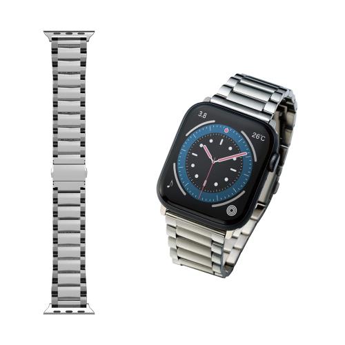 エレコム Apple Watch (アップルウォッチ) バンド 49mm 45mm 44mm 42mm [Apple Watch Ultra 8 7 SE2 SE 6 5 4 3 2 1 対応] シリ