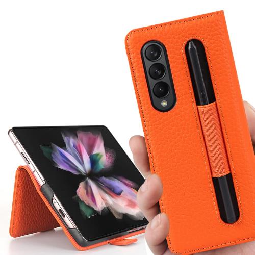 Galaxy Z Fold3 5G ケース 手帳型 Sペン Spen 収納 適用 SC-55B ケース SCG11 ケース サムスン ギャラクシー フォールド3 SCG11 au SC-55B doc