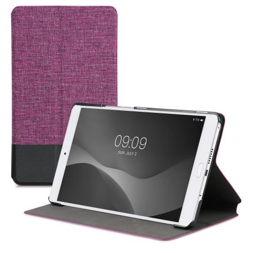 kwmobile Huawei Media Pad M3 8.4対応 ケース - タブレットケース スタンド カバーケース - キャンバス デザイン