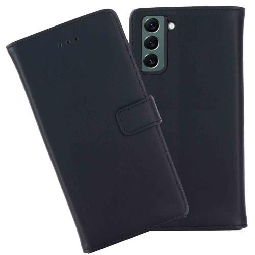 Anrek Samsung Galaxy S22 Plus 5G S22+ 兼用 ケース 手帳型 カバー （ ブラック) サムスンs22プラス ギャラクシーs22+ 手帳型ケース カード収納 サイドマ