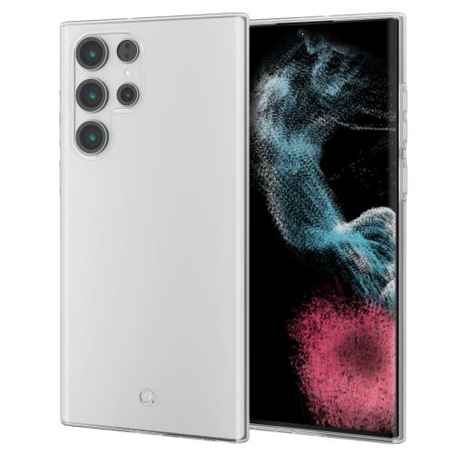 エレコム Galaxy S22 Ultra (SC-52C / SCG14) ケース カバー ソフト TPU ストラップホール付 極み設計 クリア PM-G223UCTCR