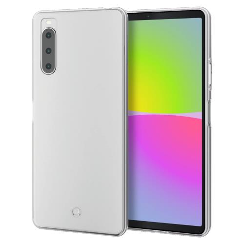 エレコム Xperia 10 IV (SO-52C SOG07 A202SO) ケース カバー ソフトケース TPU 極み設計 ストラップホール付 クリア PM-X222UCTCR