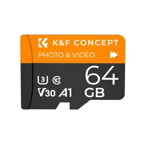 KF Concept マイクロ card 64GB マイクロ カード マイクロ メモリーカード 変換アダプター付 UHS-I U3 C10 V30 A1 フルHD 4K動画 最大95MB/s 家庭用防