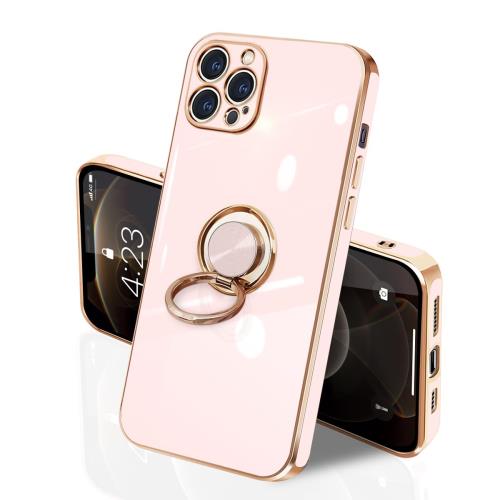 i Phone 12Pro ケース リング付き イフォン12Pro リング TPU カバー 全面保護 耐衝撃 スマホケース i Phone 12Pro 360°回転 スタンド機能 携帯カバー 車載ホル