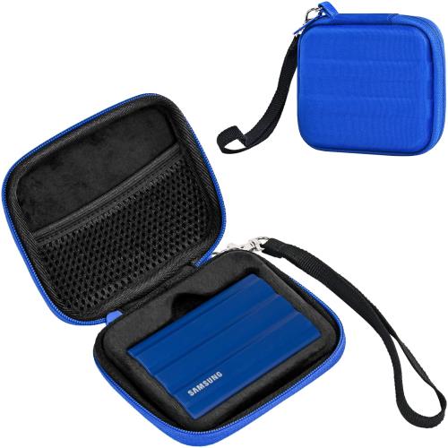 Pro Case サムスン T7 外付けSSD (1T/2T) ケース ポータブルSSD収納ケース コンパクト ハードEva 防震 防塵 防衝撃 カバー HDDケース 適用機種: Samsung T7