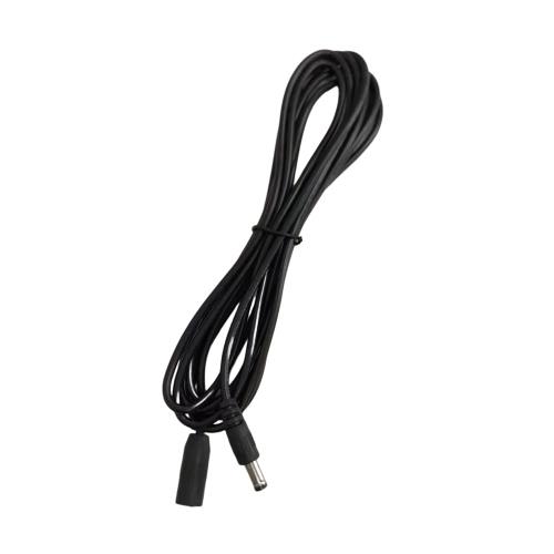 YFFSFDC 3m ブラック DC延長コネクタ DCアダプタ延長ケーブル DCケーブル 延長 5.5mm x 2.1mm 銅芯 DCオス - メスコネクタ ケーブル 電源アダプタ 汎用の電源延長コー