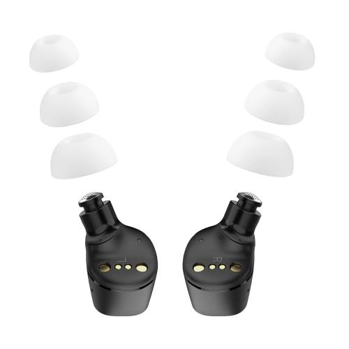 kwmobile Sennheiser CX 400BT対応 6x 交換 パッド - シリコン インイヤーイヤホン用 クッション セット