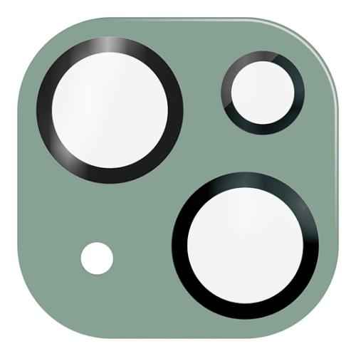 エレコム i Phone15 / 15 Plus カメラフィルム レンズフィルム 硬度10H パレットカラー グリーン PM-A23AFLLP1GN