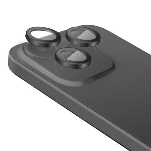エレコム i Phone15 Pro / 15 Pro Max フィルム カメラレンズ用 硬度10H ブラック PM-A23CFLLGBK