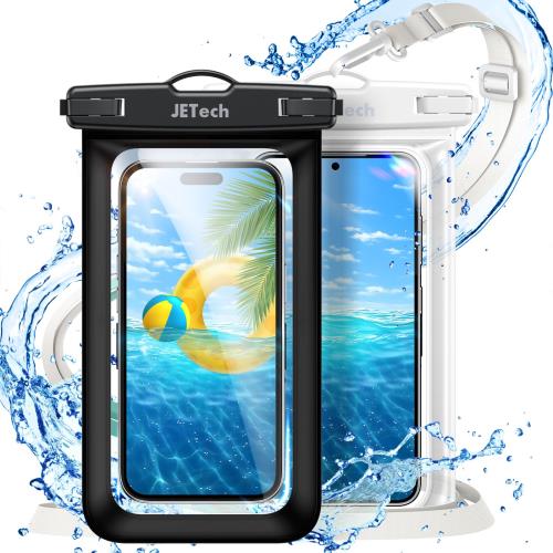 JEDirect スマホ 防水ケース 防水ポーチ i Phone 16 15 14 13 12 Pro Max Plus/Samsung Galaxy S24 S23 Ultraなど 最大7.2インチ