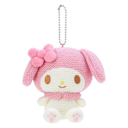 サンリオ(SANRIO) あみぐるみ風ニットマスコットホルダー マイメロディ 約幅11×奥行6×高さ12cm 500003