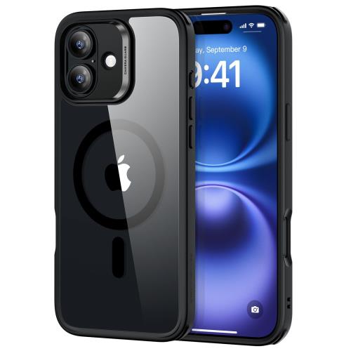 米軍MIL規格・Magsafe対応ESR i Phone 16 ケース ワイヤレス充電対応 耐黄変 耐衝撃 i Phone16用マグネットスマホケース i Phone16 ケース対応 アイフォン16 