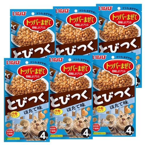 いなば とびつく トッパー ほたて味 10g×4袋 6個セット ほたて 猫