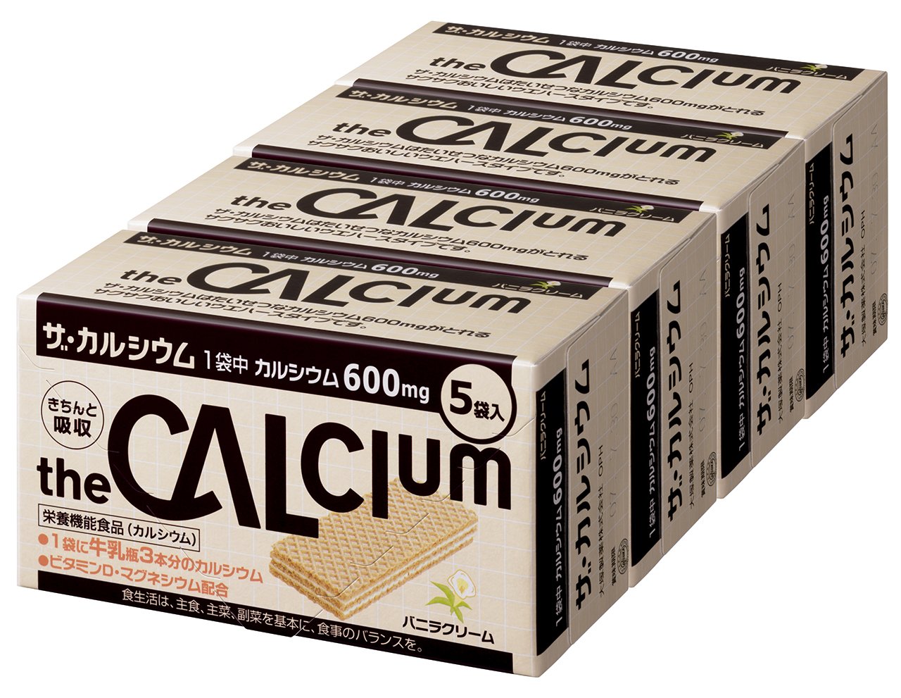 大塚製薬 ザ・カルシウム バニラクリーム (10.5g×5袋)×4箱