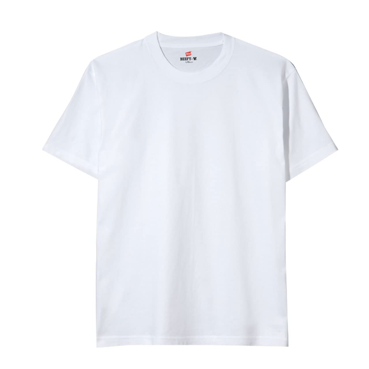 [ヘインズ] ビーフィー Tシャツ 大きいサイズ BEEFY-T 1枚組 綿100% 肉厚生地 ヘビーウェイトT H5180L メンズ ホワイト 3XL