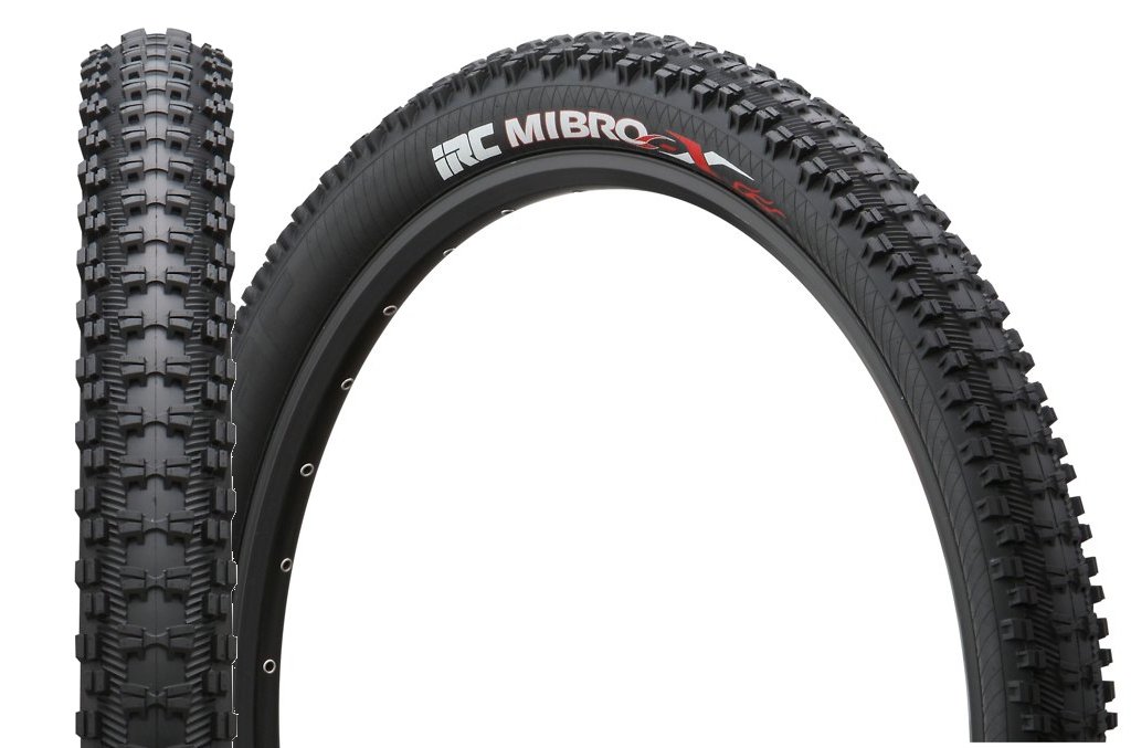 IRC TIRE (アイ・アール・シー) 自転車 タイヤ MIBRO-X ミブロX HE 26 × 2.4 ブラック