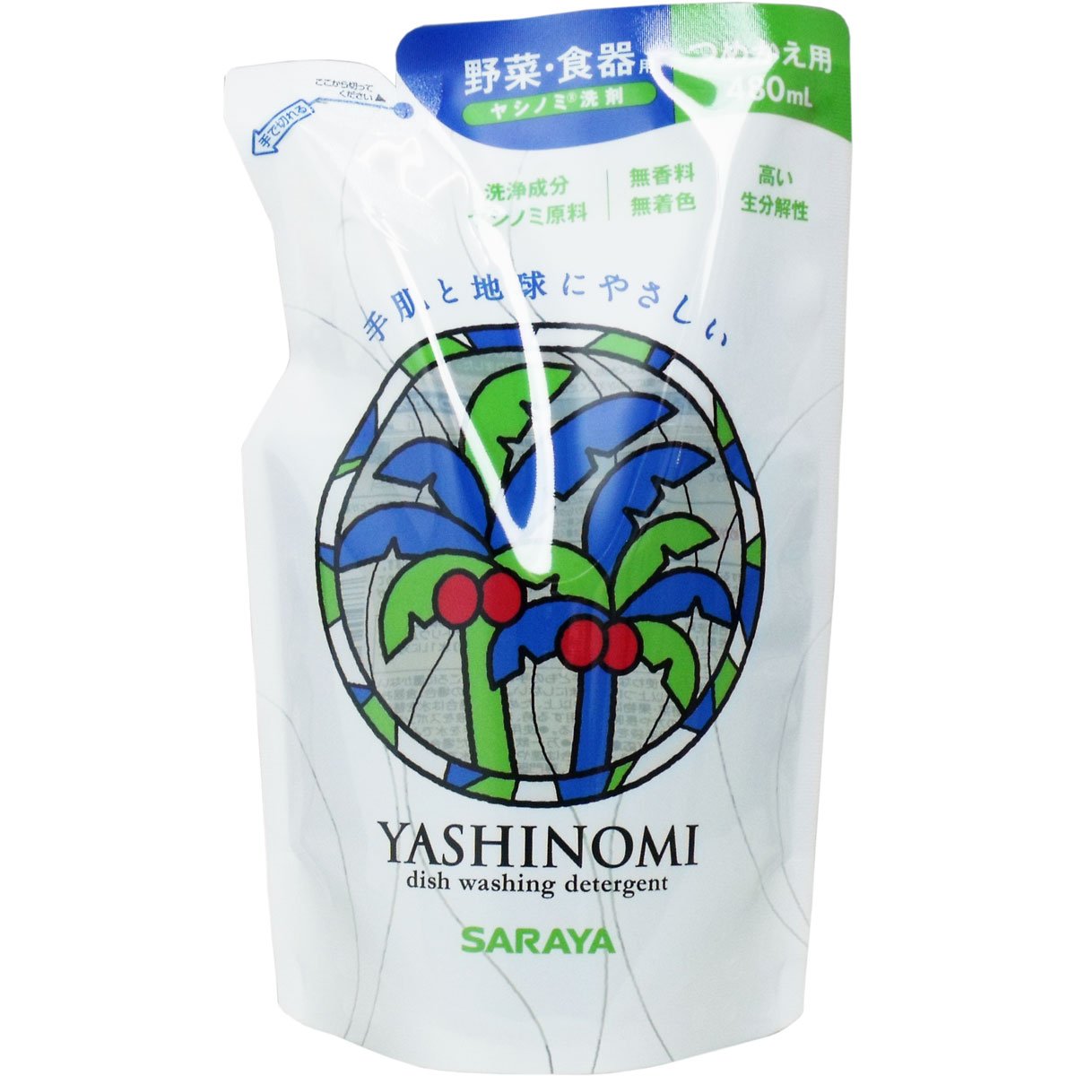 サラヤ ヤシノミ洗剤 480ML 詰替用 318730 00030577 まとめ買い5個セット