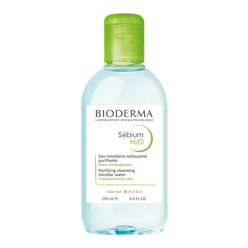 正規品ビオデルマ (Bioderma) セビウム エイチツーオー D 250mL 洗顔 メイク落とし クレンジング水 エチルアルコール無添加 オイル無添加