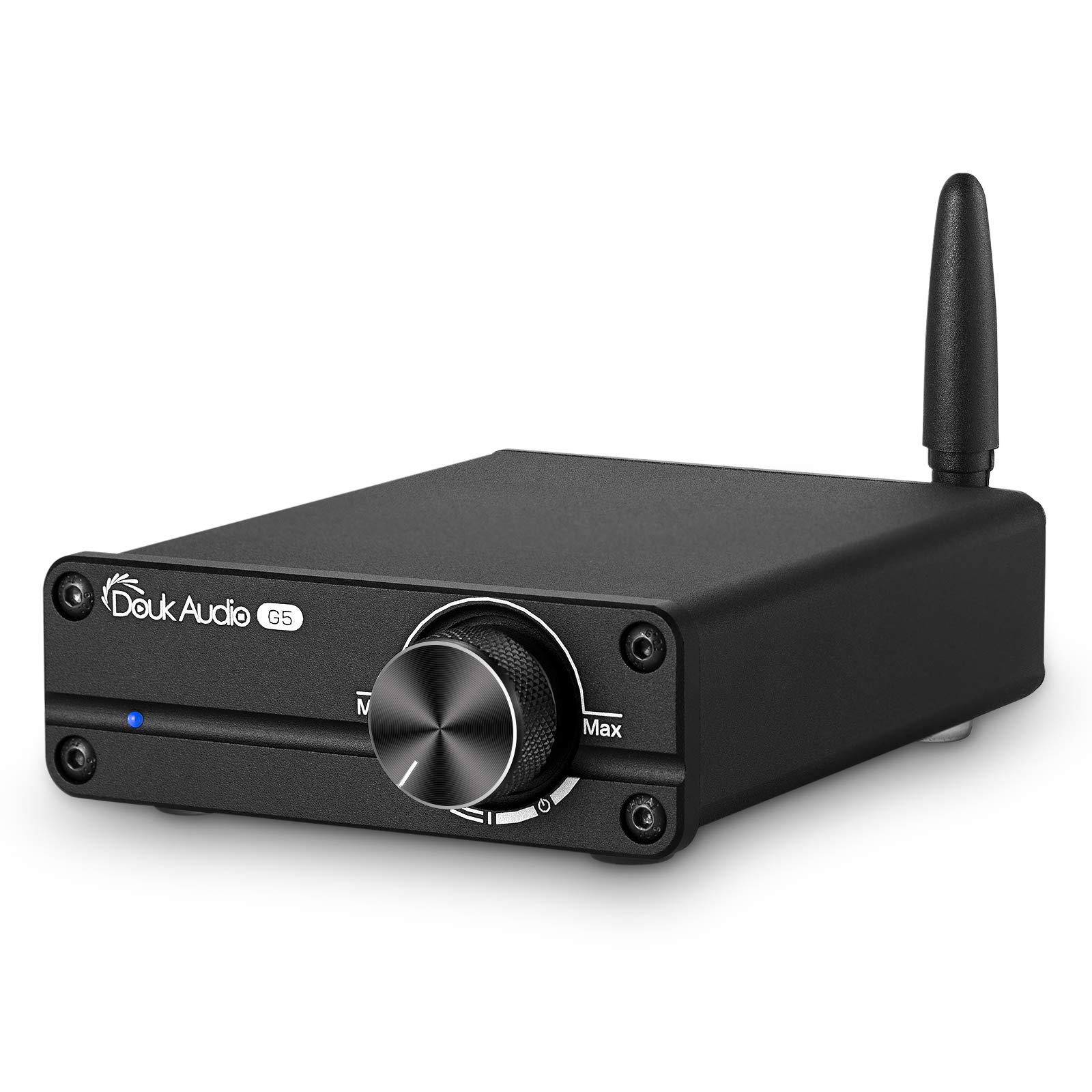 Douk Audio G5 HiFi Bluetooth 5.0 デジタル パワーアンプ Mini クラスDステレオ アンプ (ブラックカラー)