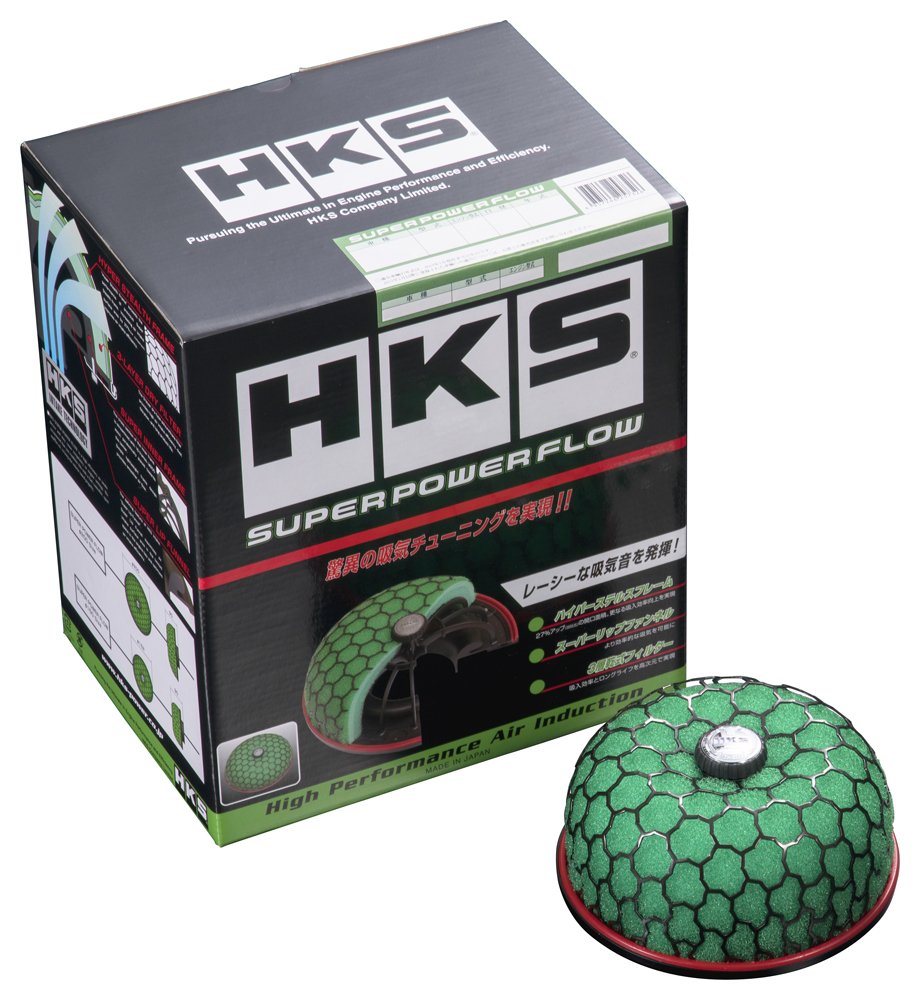 HKS スーパーパワーフロー(エアクリーナー) ランサーエボリューション GH-CT9A (IX, IX MR) 4G63(ターボ) 05/03-07/09 GH-CT9A(VIII MR) 4G63