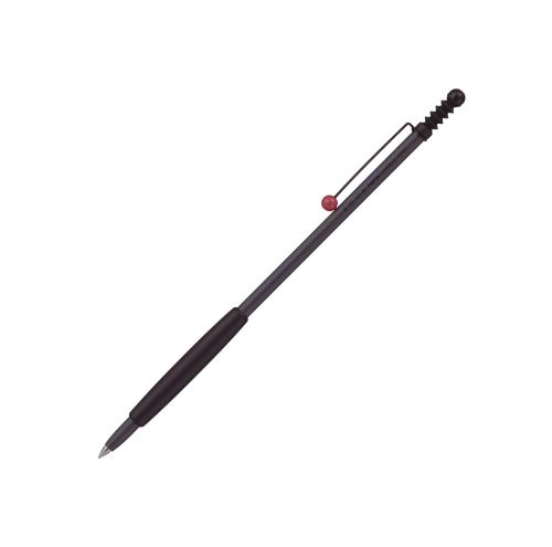 トンボ(Tombow) 鉛筆 油性ボールペン ZOOM 707 0.7 グレー/ブラック BC-ZS1