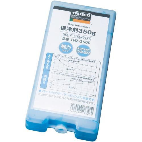 TRUSCO(トラスコ) 保冷剤 350g 強冷タイプ 長時間 防災 日本製 THZ350S