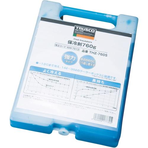 TRUSCO(トラスコ) 保冷剤 760g 強冷タイプ 長時間 防災 日本製 THZ-760S