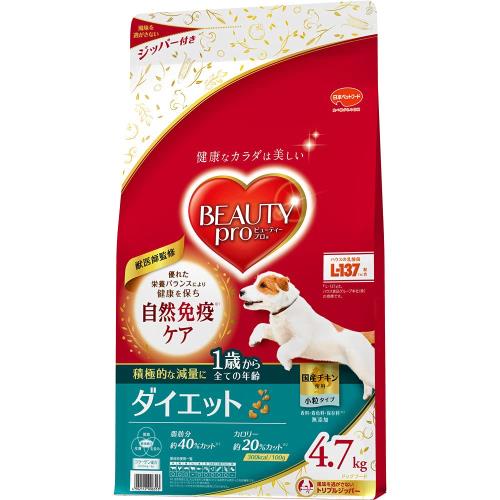 ビューティープロ ドッグフード ドッグ ダイエット 1歳から 獣医師監修 国産 大容量 チキン 犬 4.7kg