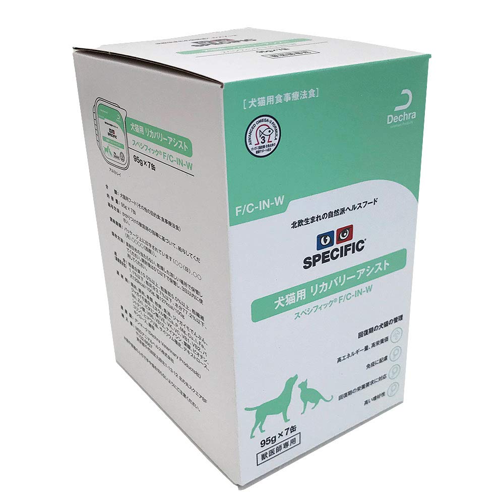スペシフィック 犬猫用 リカバリーアシスト F/CーINーW ９５g×７