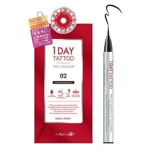 K-パレット(K-Palette) 1DAY TATTOO プロキャスト ザ・アイライナー 02 ショコラブラウン 0.5ミリリットル (x 1)