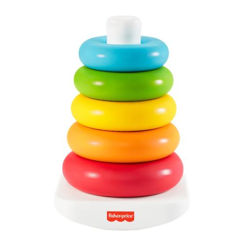 フィッシャープライス(fisher price) ゆらりんタワー（エコ） 赤ちゃん・幼児のおもちゃ 知育・学習玩具 6ヵ月から カラフル GRF09