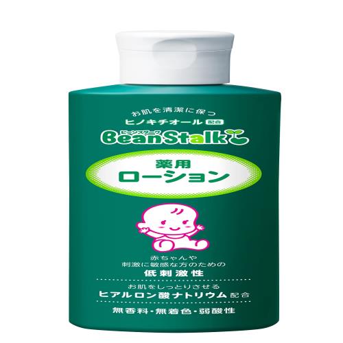 雪印ビーンスターク 医薬部外品 ビーンスターク 薬用ローション 150m L (有効成分:ヒノキチオール」配合、表示指定成分:パラベン無添加) 無香料・無着色・弱酸性・ヒアルロン酸ナトリウム配合