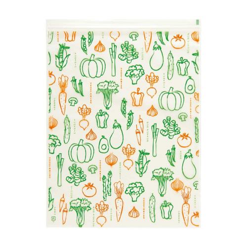 ベストコ コジット 野菜 果物 鮮度保持 キープ 繰り返し使える 袋 ベジシャキちゃん バッグ 5枚入