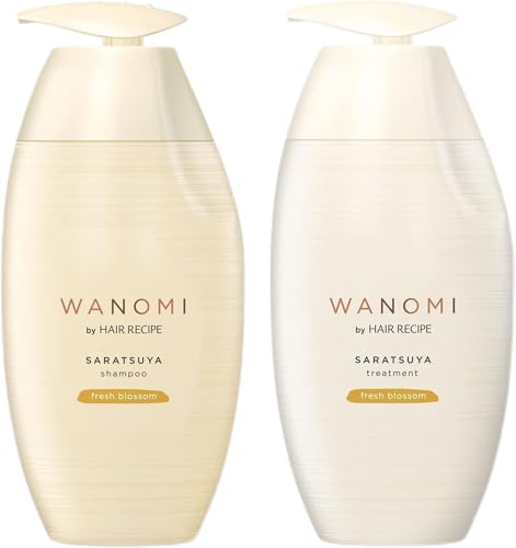 和の実さらつや シャンプー トリートメント ポンプセット ヘアレシピ (ワノミ・Wanomi)